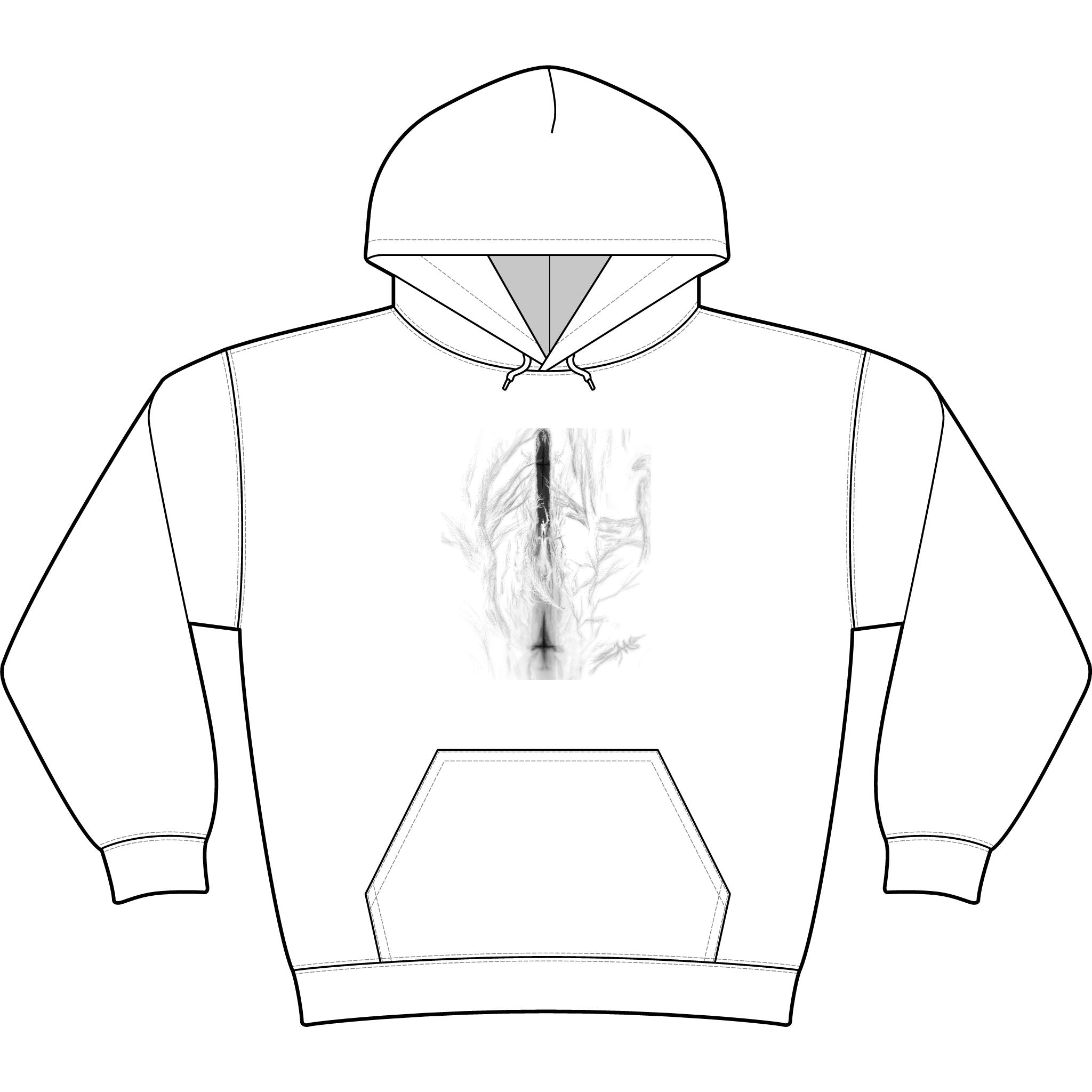 Lapsum Potentia Heavyweight Hood | Cross of Pain One SM Premium Graphics