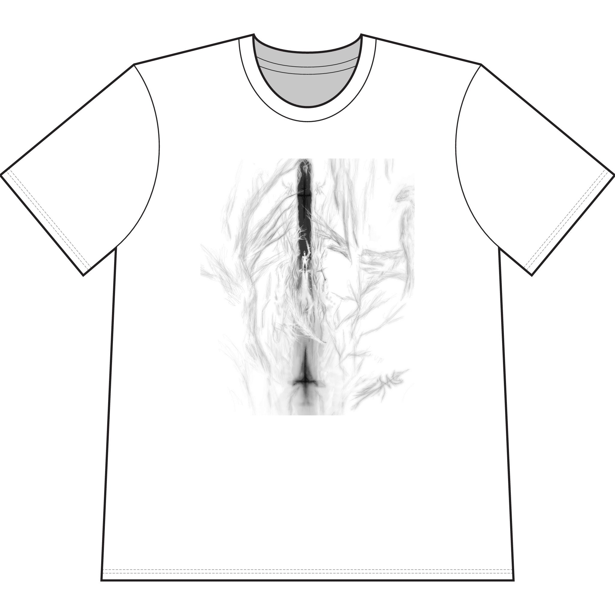 Lapsum Potentia Heavyweight T-Shirt | Cross of Pain One SM Premium Graphics