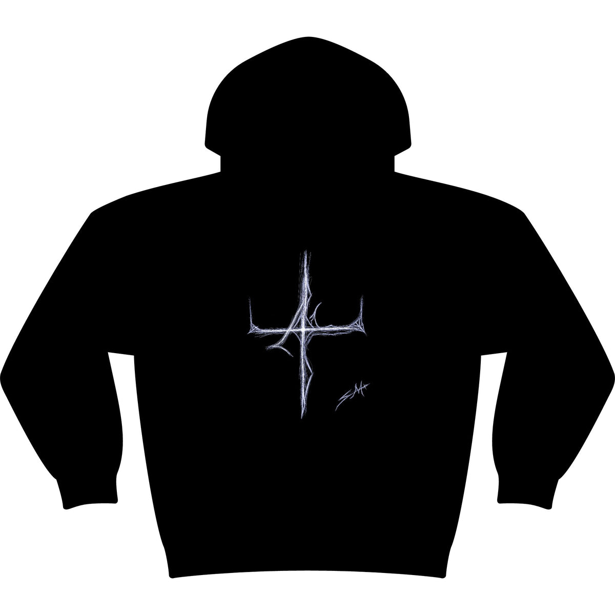 Lapsum Potentia Heavyweight Hood | Cross of Pain One SM Premium Graphics